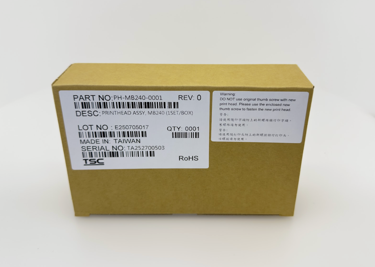 TSC OEM Thermal Printhead MB240 - 203 dpi
