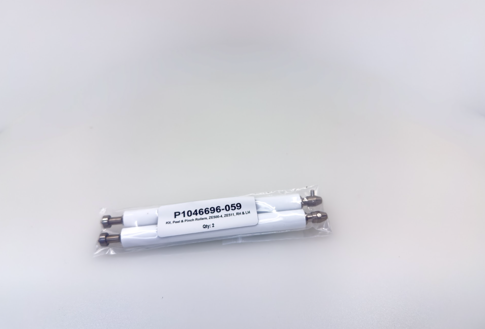 Pinch and Peel Roller Kit - for Zebra ZE500-4, RH & LH