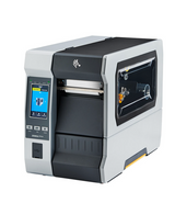 Zebra, Printer - ZT610, 4", 203 dpi, Thermal Transfer, Tear, Serial, USB, Gigabit Ethernet, Bluetooth 4.0, Bi-Fold Media Side Door with Clear Window, Color, ZPL