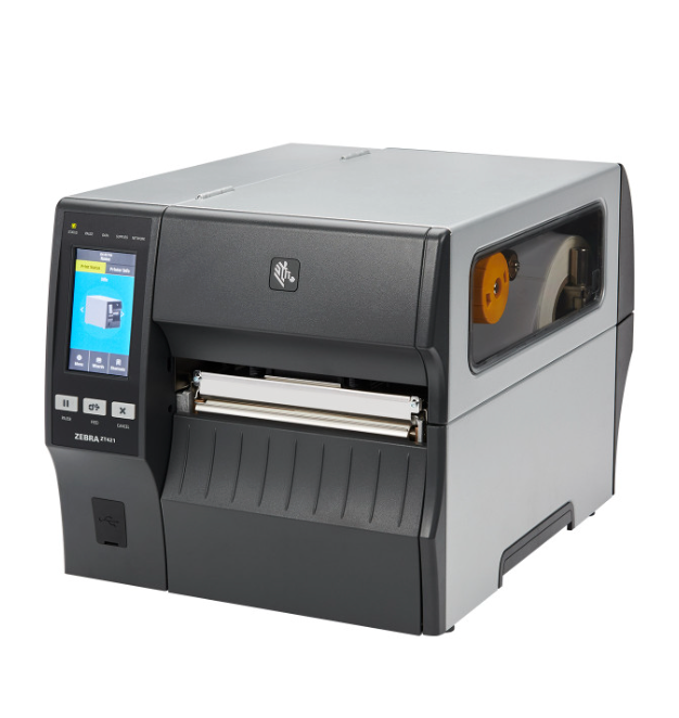 Zebra, Printer - ZT421, 6", 203 dpi, Thermal Transfer, Serial, USB, 10/100 Ethernet, Bluetooth 4.1 / MFI, USB Host, Peel w/ Full Rewind, EZPL