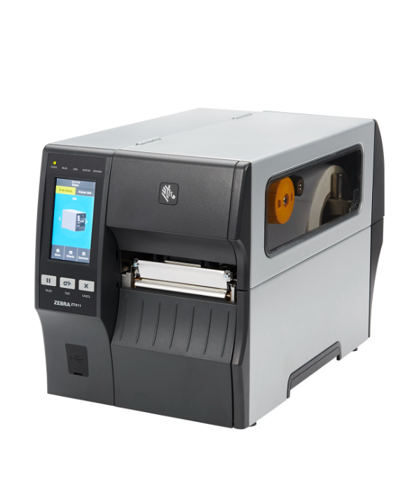 Zebra, Printer – ZT411, 4", 600 dpi, Thermal Transfer, Serial / USB / 10/100 Ethernet / Bluetooth 4.1 / MFI, USB Host, EZPL