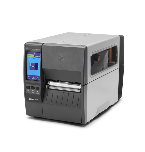 Zebra, Printer - ZT231, 4", 203 dpi, Thermal Transfer, Tear, USB / Serial / Ethernet / BTLE / USB Host, Wireless 802.11 AC / BT4 (US/Canada), EZPL