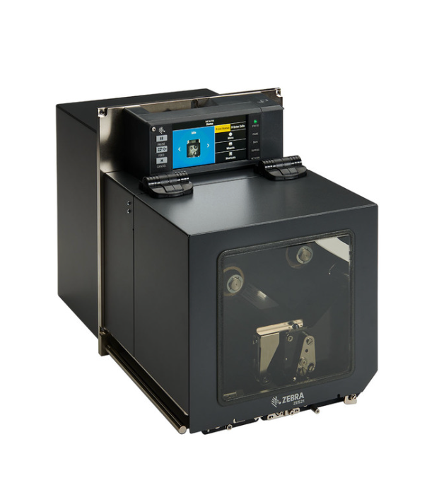 Zebra, Printer - ZE521, 6", 300 dpi, RH, Thermal Transfer, Serial, USB, Ethernet, Bluetooth 4.1, Dual USB Host, Color Touch, ZPL