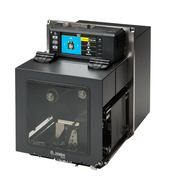 Zebra, Printer - ZE511, 4", 203 dpi, LH, Thermal Transfer, Serial, USB, Ethernet, Bluetooth 4.1, Dual USB Host, Color Touch, ZPL