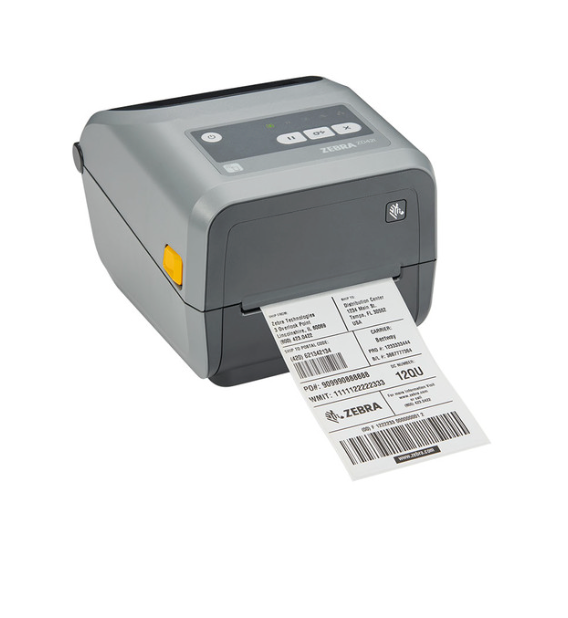 Zebra, Printer - ZD421, 203 dpi, Direct Thermal, USB, USB Host, Ethernet, BTLE5, Swiss Font, EZPL, (Desktop)