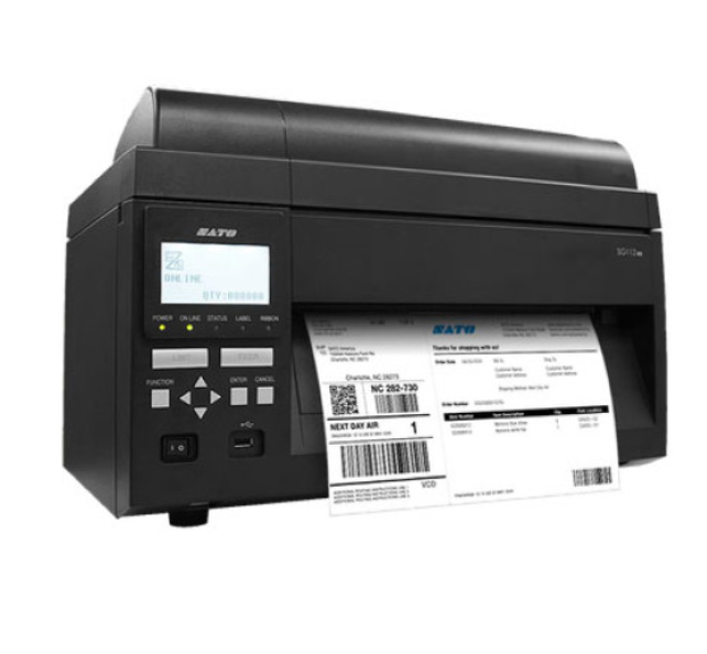 Sato, Printer – SG112-Ex, 10.5”, 305 dpi, Thermal Transfer, Serial / Parallel / USB 2.0, (Type A & B) / Ethernet, IEEE1284, SD Card Slot, Ext I/O Interface, USB Type A