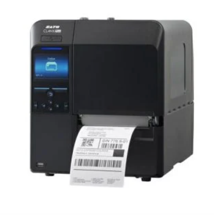 Sato, Printer - CL4NX Plus, 203 dpi, 4", Thermal Transfer, 14ips,  Serial, Parallel, USB, Bluetooth, Ethernet, Dispenser, Rewinder