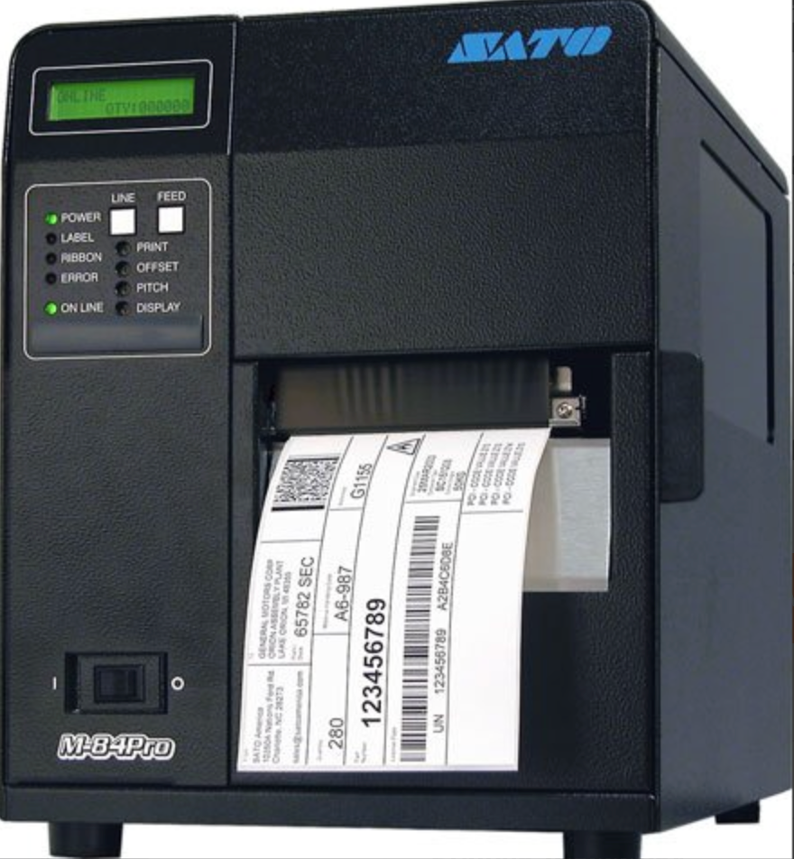 Sato, Printer - M-84Pro - 305 dpi, 4.1”, Thermal Transfer / Direct Thermal, 8" ips, Ethernet